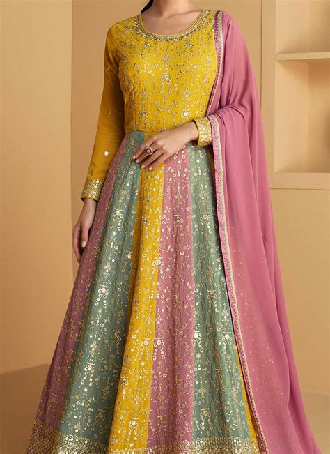 Buy Anarkali Suit Designs Online Latest Anarkali Dresses Online