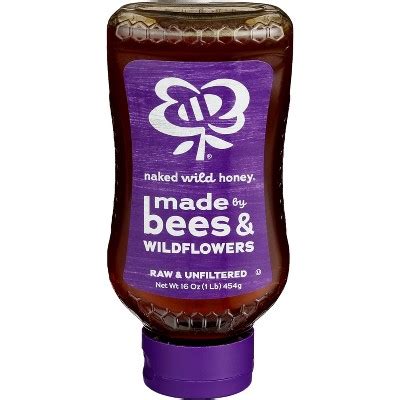 Naked Wild Honey Raw Unfiltered Honey Case Of Oz Target