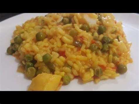 Arroz Con Bacalao Y Guisantes En Olla GM G YouTube Comidas Con