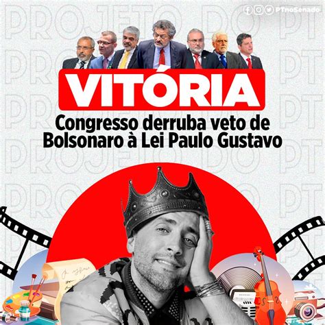 Pt No Senado On Twitter Vencemos Congresso Derruba Veto De Bolsonaro