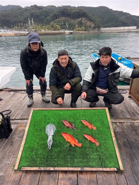 1月31日の釣果 三重県大紀町・錦のレンタルボート・シーランドの釣果ブログ