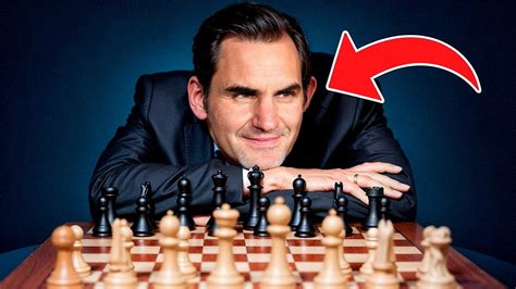 How Roger Federer Destroys People In Chess Youtube