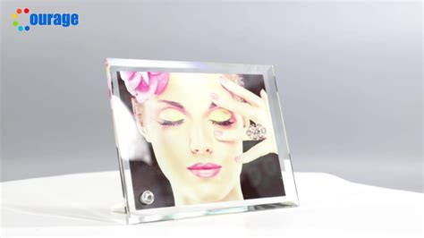 Modern Blank Heat Transfer Printing Thick Glass Photo Frame Buy Thick Glass Photo Frameglass