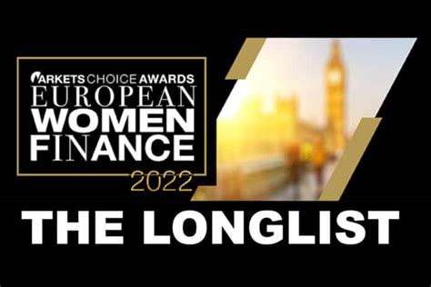 European Women In Finance The Longlist Markets Media