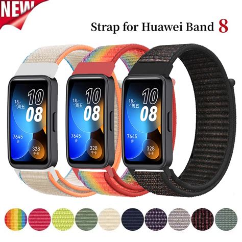 Strap Para Huawei Band Smart Watch Acess Rios Nylon Respir Vel