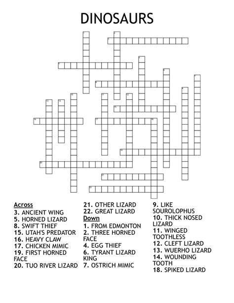 Jurassic Park 1234 And 5 And Camp Cretaceous And Battle At Big Rock Word Search Wordmint