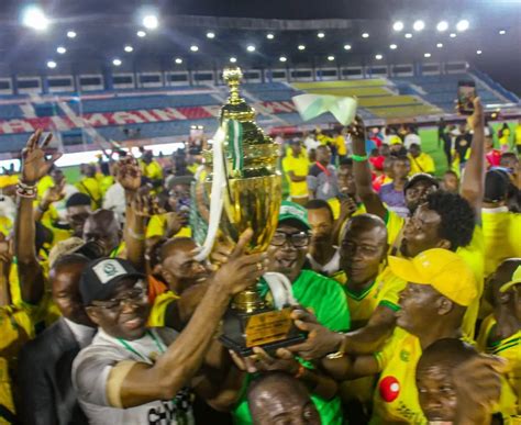 Remo Stars Congratulate Bendel Insurance On Federation Cup Win