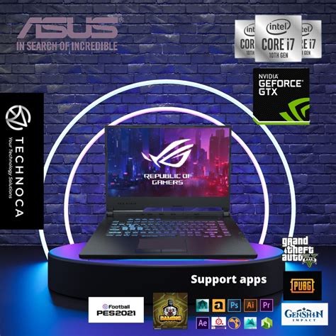 Jual Asus Rog Strix G Lu Ci Th Gb Gb Gtx Ti Second