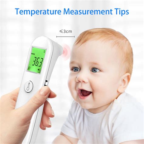 Non Contact Ir Infrared Thermometer Forehead Temperature Measurement