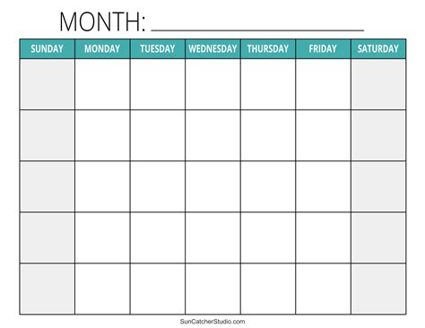 free fillable calendar template - printable calendar microsoft word ten ...