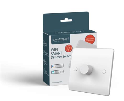 Wifi Gang Way Led Dimmer Switch Samotech