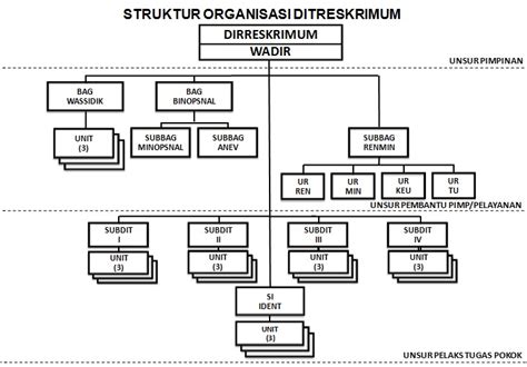 STRUKTUR ORGANISASI DIT RESKRIMUM POLDA KALSEL