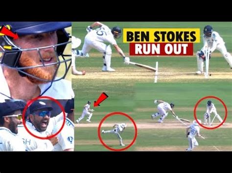 Ben Stokes Run Out By Shreyas Lyer Directthrow Today India Vs England