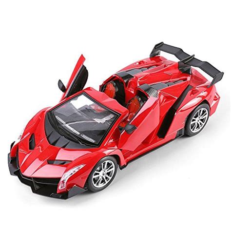 Super Car Red Lamborghini Veneno Battery Operated Remote Control Car