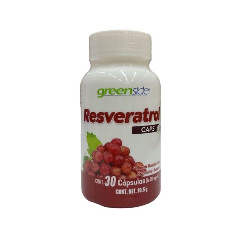 Resveratrol 30 Cápsulas Greenside Natuzem