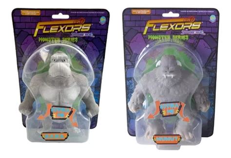 Flexors Monster Series Figura Stretch Pack Figuras Env O Gratis