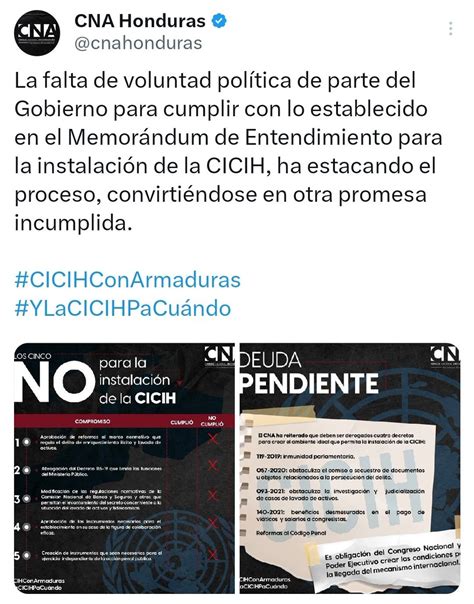 Chtv Canal Hondure O De Televisi N On Twitter Noticias Chtv Cna