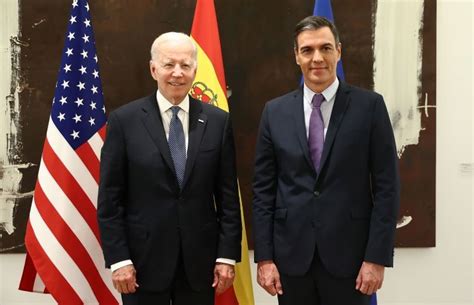 Biden y Sánchez aumentan de cuatro a seis el número de buques de guerra