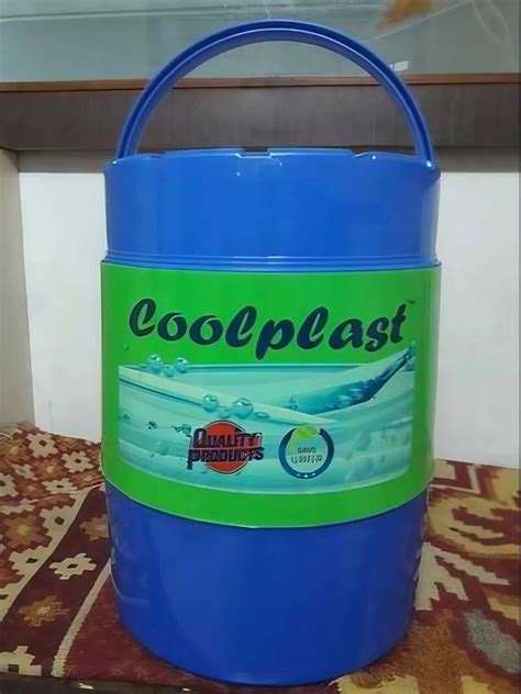 Coolplast Industries Blue Chilled Water Jug Capacity Ltr Cold