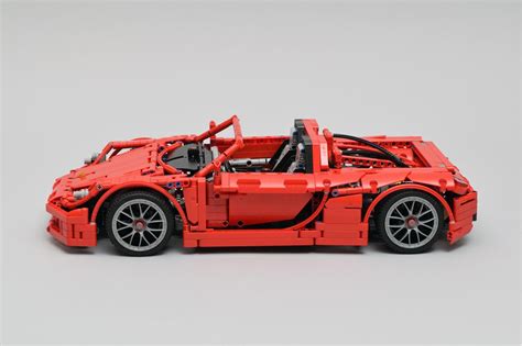 Lego Moc Porsche Carrera Gt 110 Red By Artemy Zotov Rebrickable