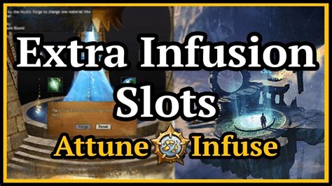 Guild Wars 2 Attuning And Infusing For Extra Infusion Slots Youtube