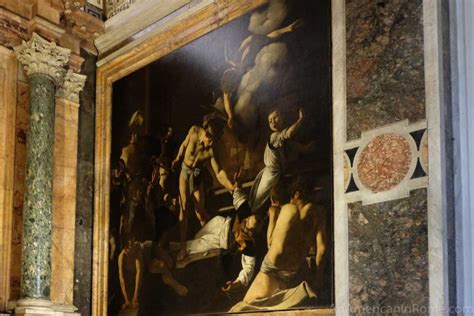 Caravaggio Paintings In The Church Of San Luigi Dei Francesi An