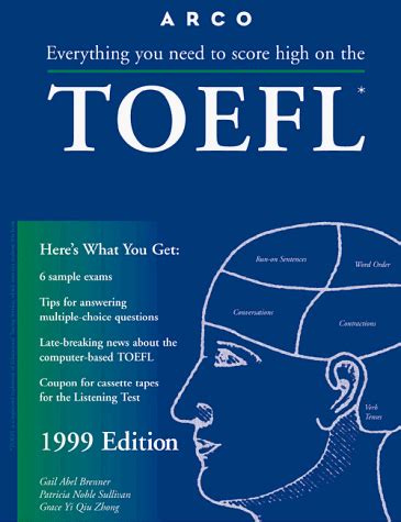 Arco Everything You Need To Score High On The Toefl 1999 9780028624693