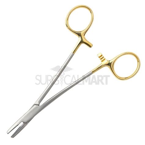 Tc Mayo Hegar Needle Holder Driver Cross Serrated Surgical Mart