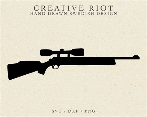 Hunting Rifle Svg Commercial Use Svg Rifle Svg File Deer Etsy India