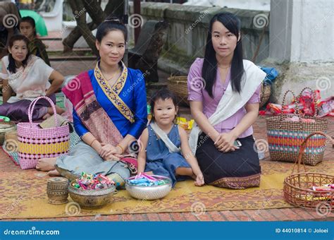 Lao Women Editorial Stock Image - Image: 44010814