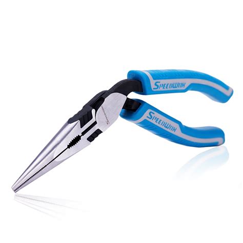 Speedwox Long Nose Pliers Inches Reduce Effort By Compound Action