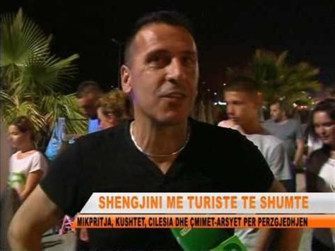 Tv Lezha Shengjini Me Turiste Te Shumte Youtube