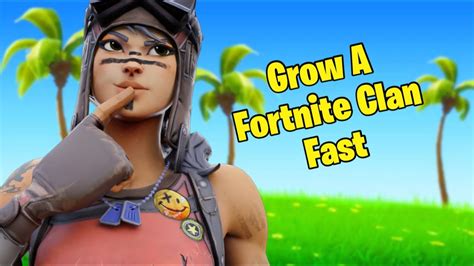 How To Grow A Fortnite Clan In 2023 Youtube