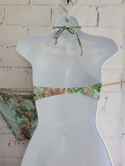 Hobie Swimsuit Pc String Bikini Size Multicolor Gem