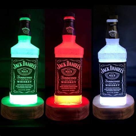 Jack Daniels Color Changing Cordless LED Bottle Lamp Remote | Etsy