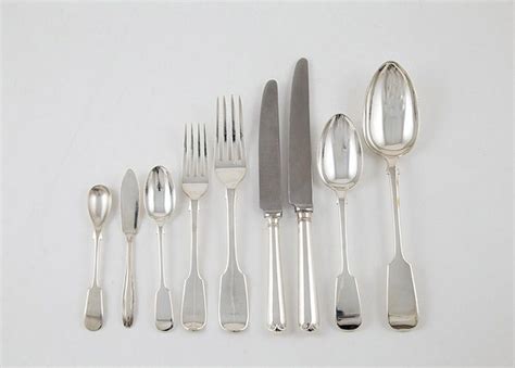 57 Piece Sterling Silver Cutlery Set Flatwarecutlery And Accessories