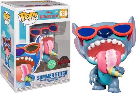 Lilo And Stitch Funko Pop Summer Stitch 636 Pre Order Big Apple