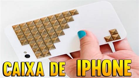 CAIXA DE IPHONE PERSONALIZADA Aprenda A Fazer Passo A Passo YouTube