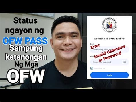 STATUS NG OFW PASS HAHANAPIN NA BA ANG OFW PASS PABALIK SA IBANG