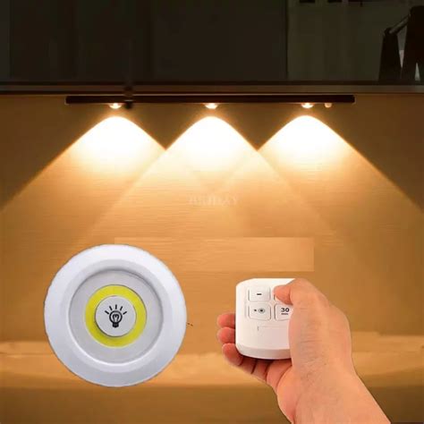 dimmable led light set    remote control battery operated led