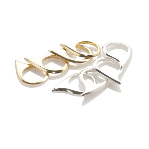 Shark Tooth Rings Ideally Worn On The Middle Or Ring Finger With The