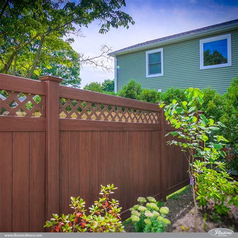 Grand Illusions Vinyl Woodbond Illusions Fence