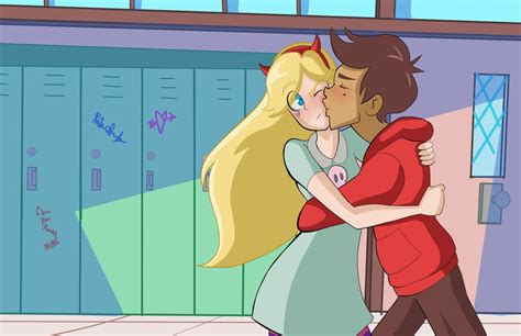 Starco Kisses By Kaitrinsnodgrass On Deviantart Starco Sims 4 Star Y