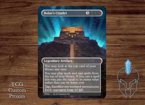 Bolas S Citadel Magic Playtest Proxy Fullart Etsy