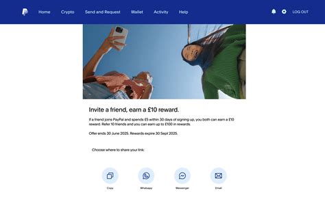 Get a £10 Bonus with PayPal: How to Claim the PayPal Invite a Friend Reward
