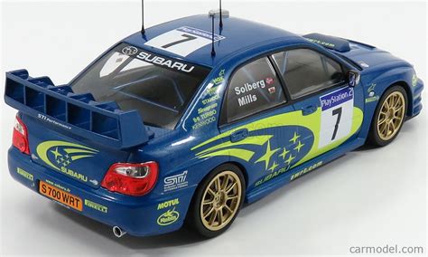 EDICOLA LEPLGRVODERAL020 Scale 1 18 SUBARU IMPREZA WRC03 N 7 WINNER