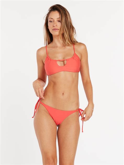 Simply Seamless Scoop Bikini Top Pistol Punch Volcom Us