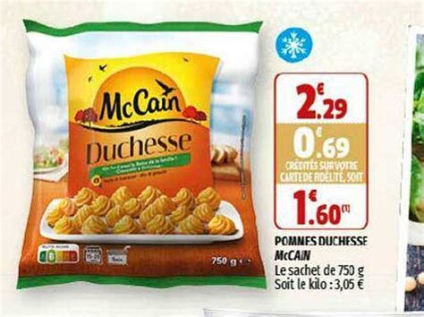 Promo Pommes Duchesse Mccain Chez Coccinelle Express Icatalogue Fr