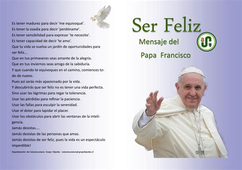 Ser Feliz Mensaje Del Papa Francisco By Promovision Issuu