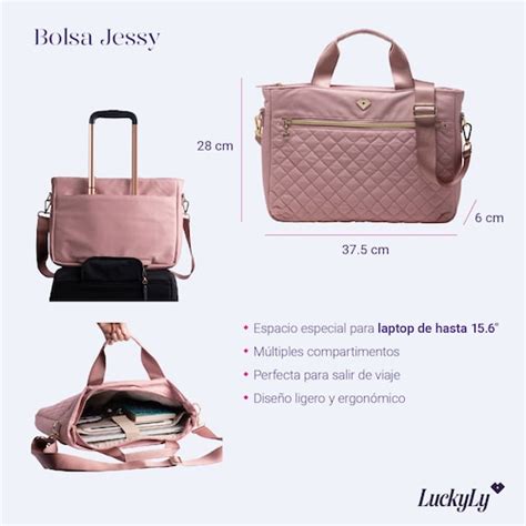 Luckyly Tote Bolsa Para Laptop Mujer Hasta 15 6 Pulgadas Bolso De Mano Y Crossbody Ejecutiva